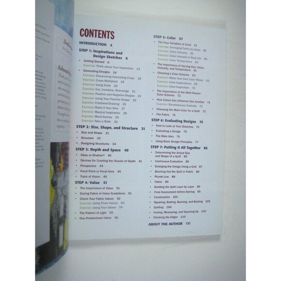 Inspired To Design Seven Steps To Successful Art Quilts Elizabeth Barton PPB - Picture 2 of 7